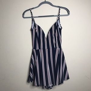 Striped Romper